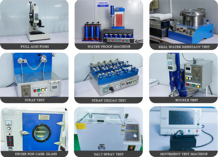 custom watch testing equipments