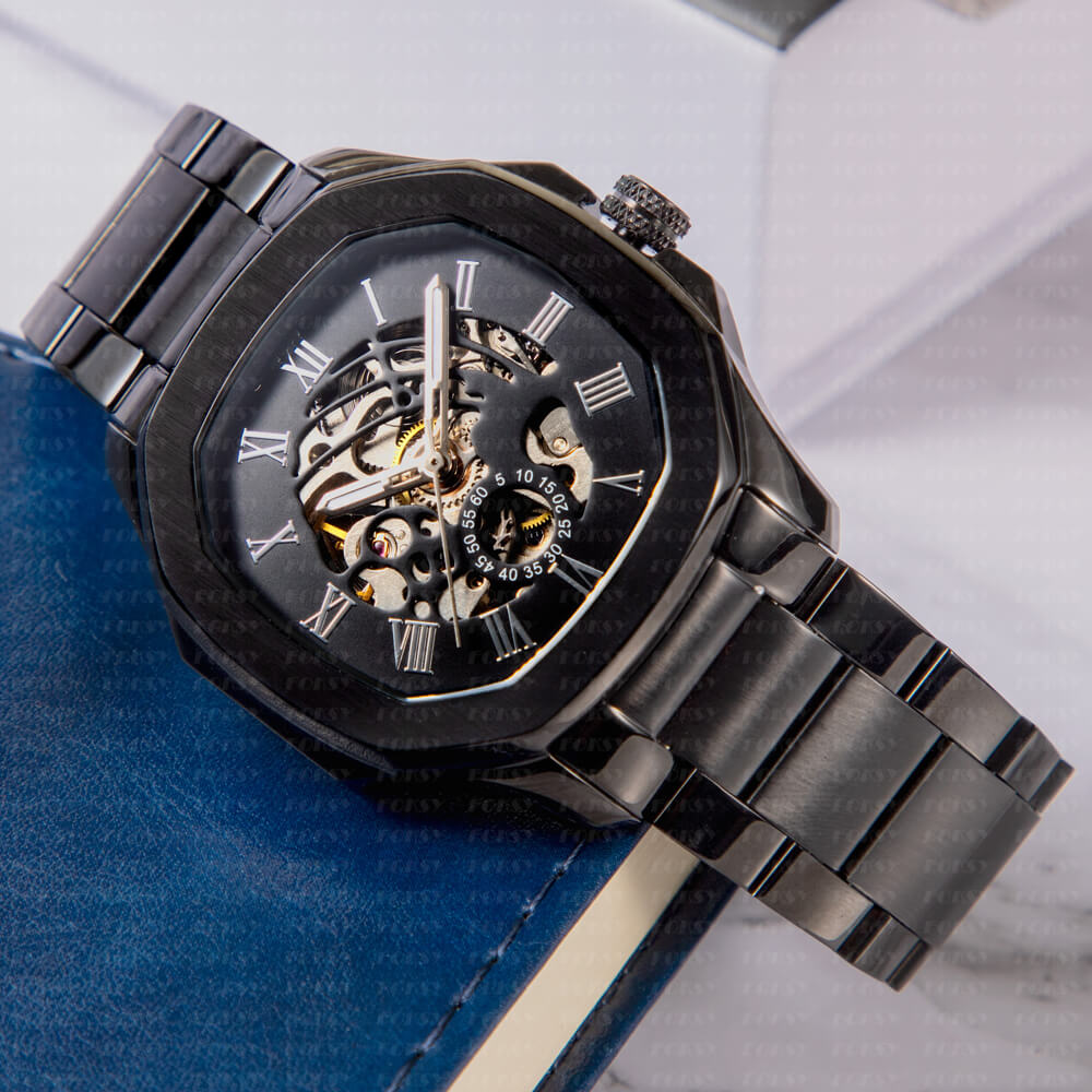 Men's Fashion Custom Classic Alloy Watch Men Luxury Automatic Watch