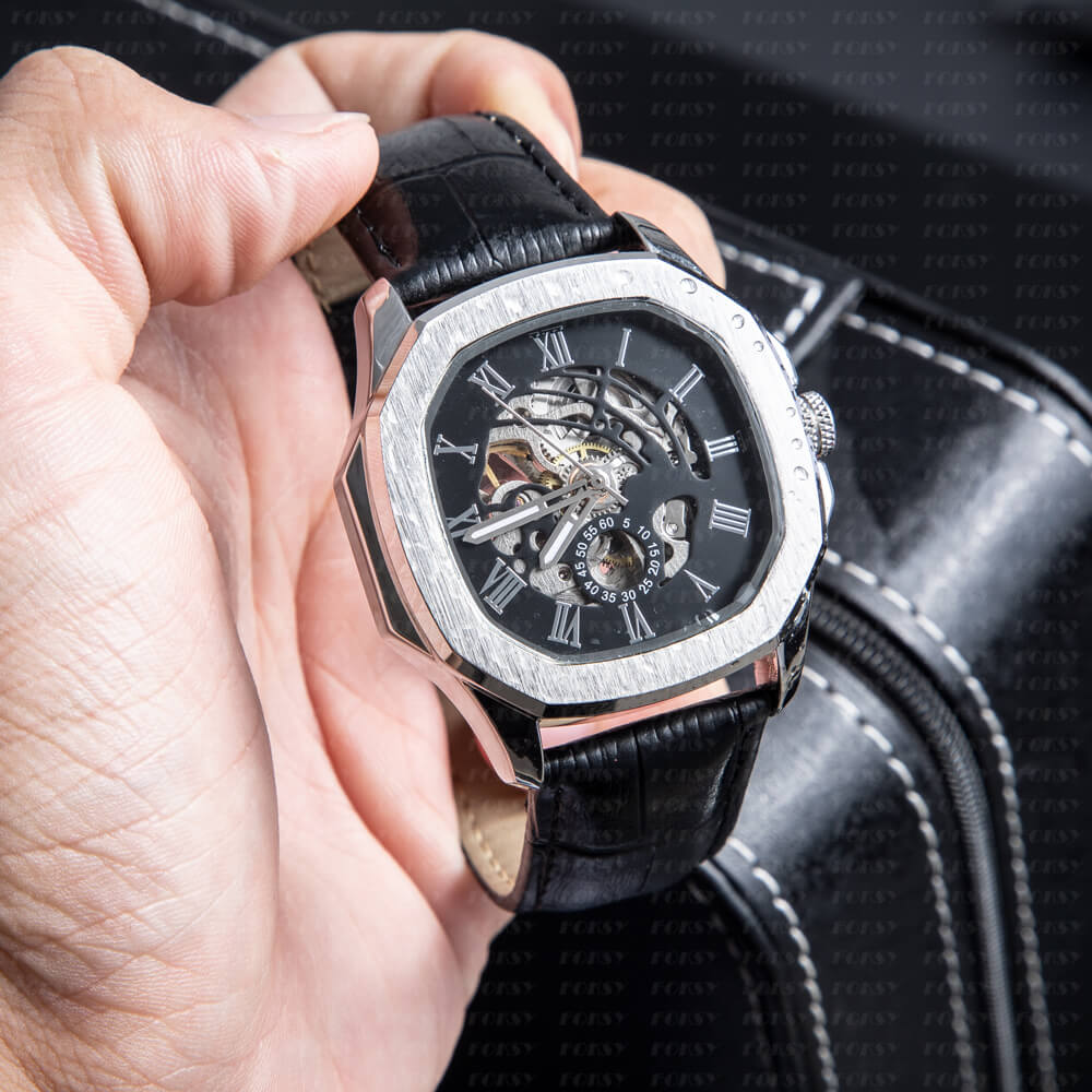 Men's Fashion Custom Classic Alloy Watch Men Luxury Automatic Watch