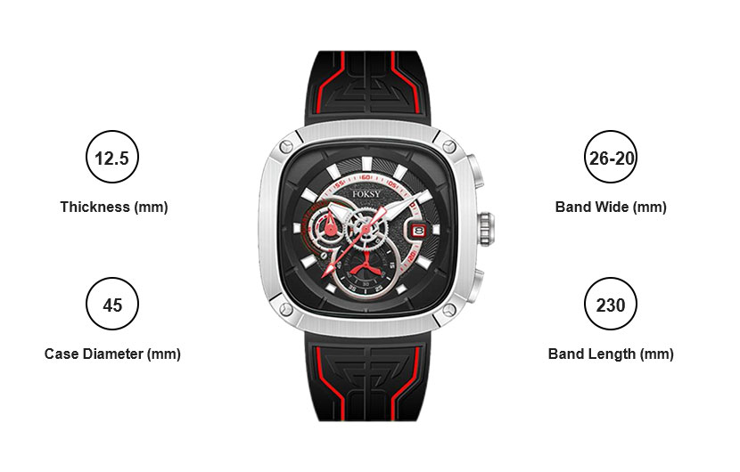Automatic Mechanical Stainless Steel Men's Watch