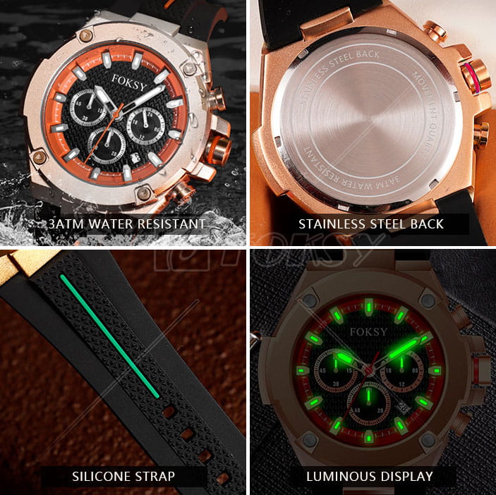 Chronograph Luxury Watch