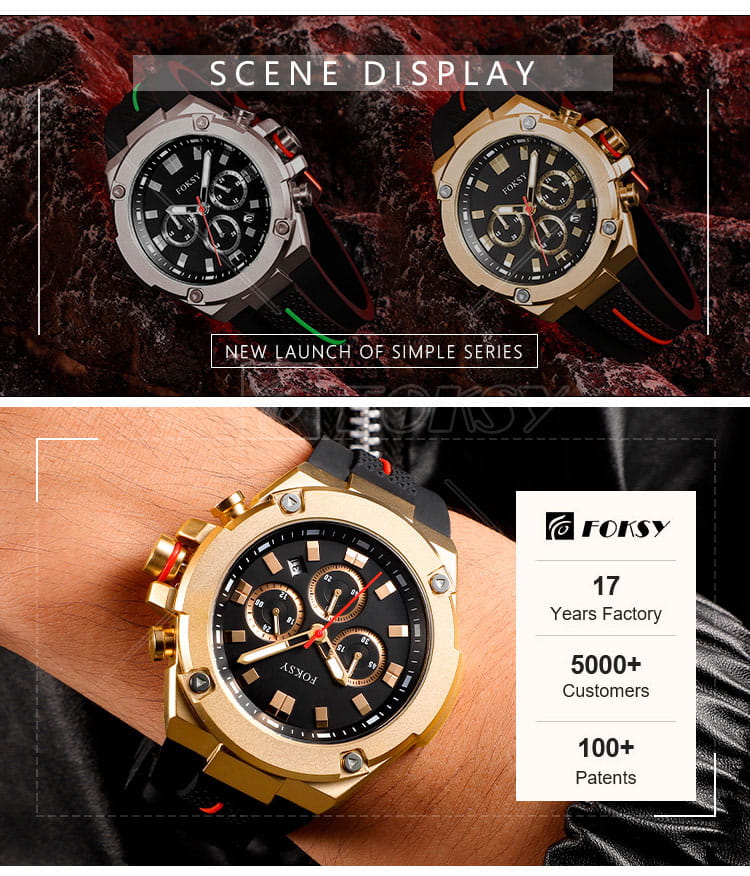 Quartz Chronograph Watch