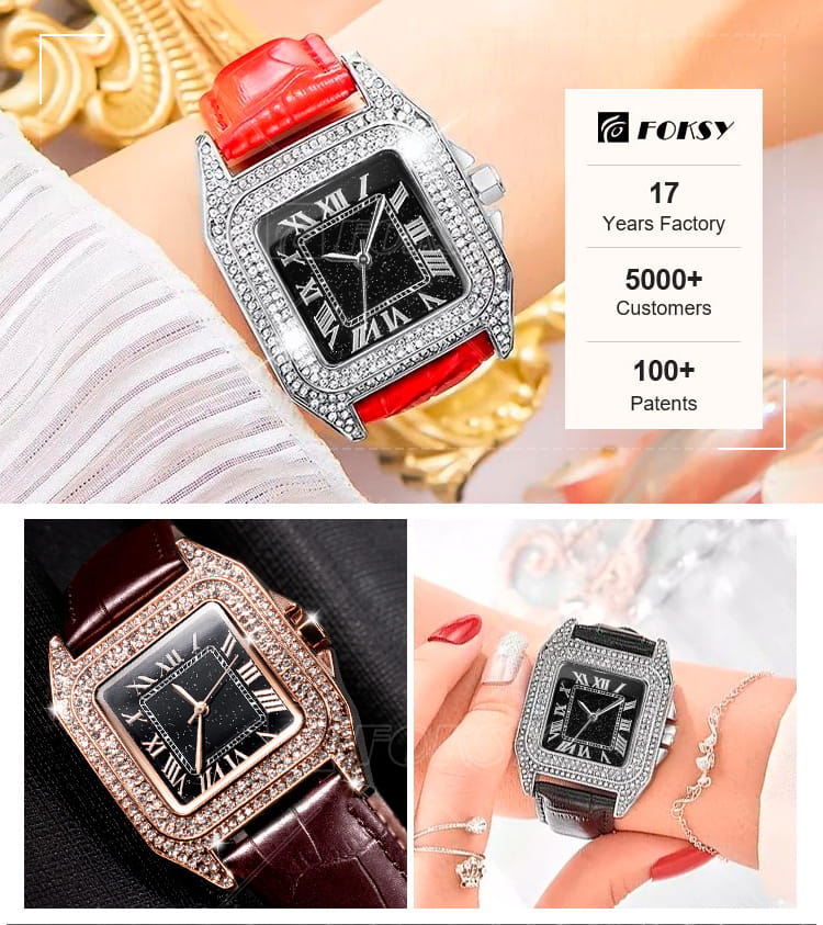square watches for woman