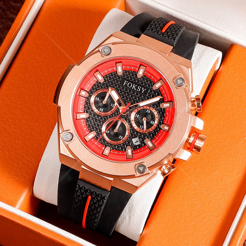 Customize your logo Alloy Men Quartz Chronograph Men Watch Luxury Watch