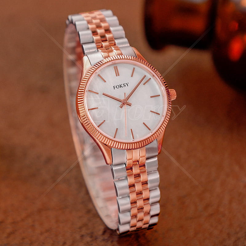 rose gold watch woman