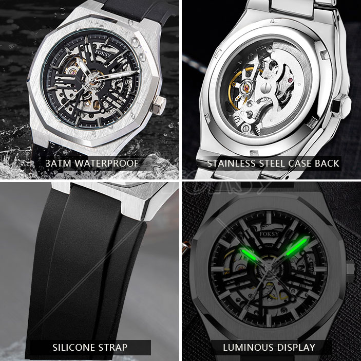 Stainless Steel Automatic Watches