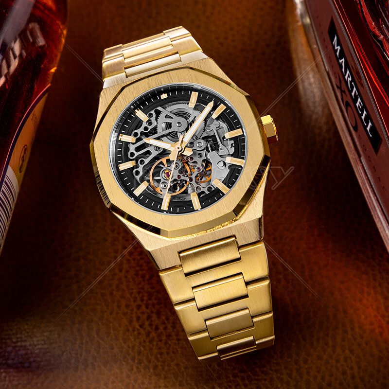 Men Custom Luxury Mechanical Watches, Manufacturer of Custom Branded Watches