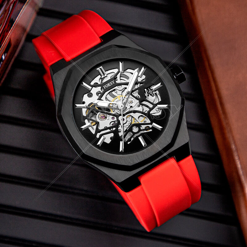 OEM/ODM Fully Automatic Skeleton Mechanical Watch, Luxury Watch Manufacturer