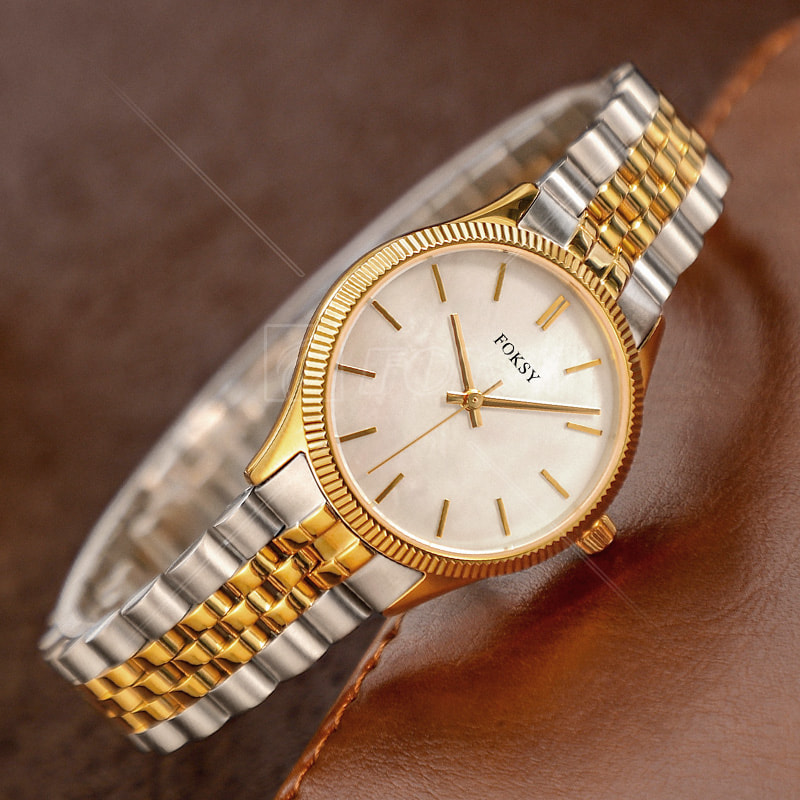 ODM OEM Fashion Classic Round Stainless Steel Ladies Quartz Watch Factory Price