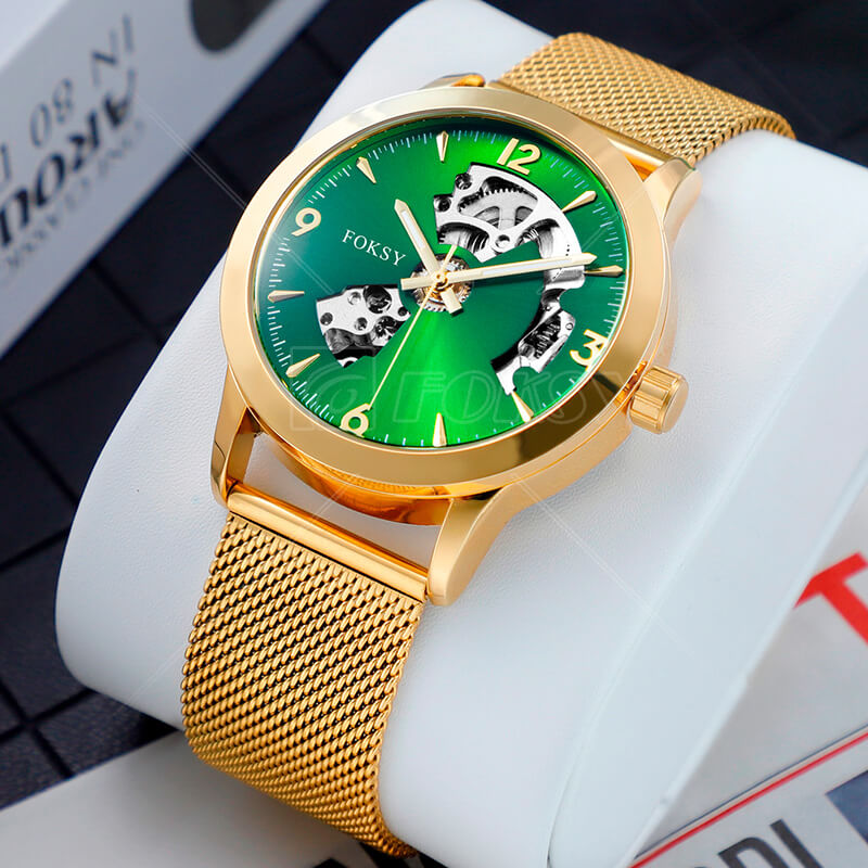 Customized Ladies Simple Style Watches, Ladies Mechanical Watches Manufacturer