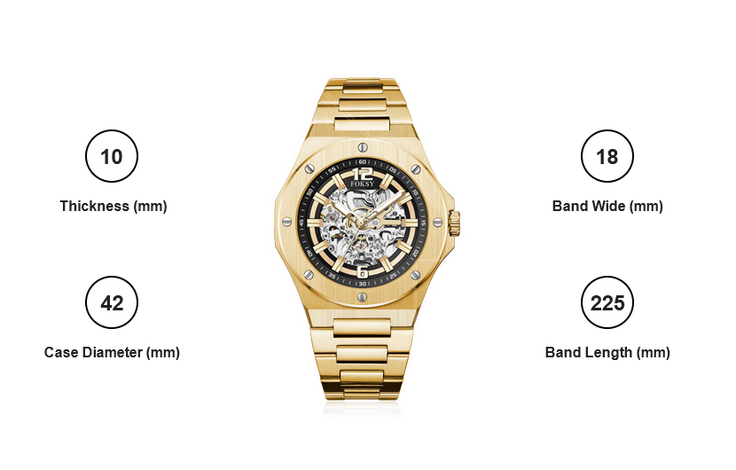 Luxury Skeleton Men Watch