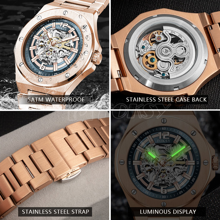 Automatic Mechanical Men Watch