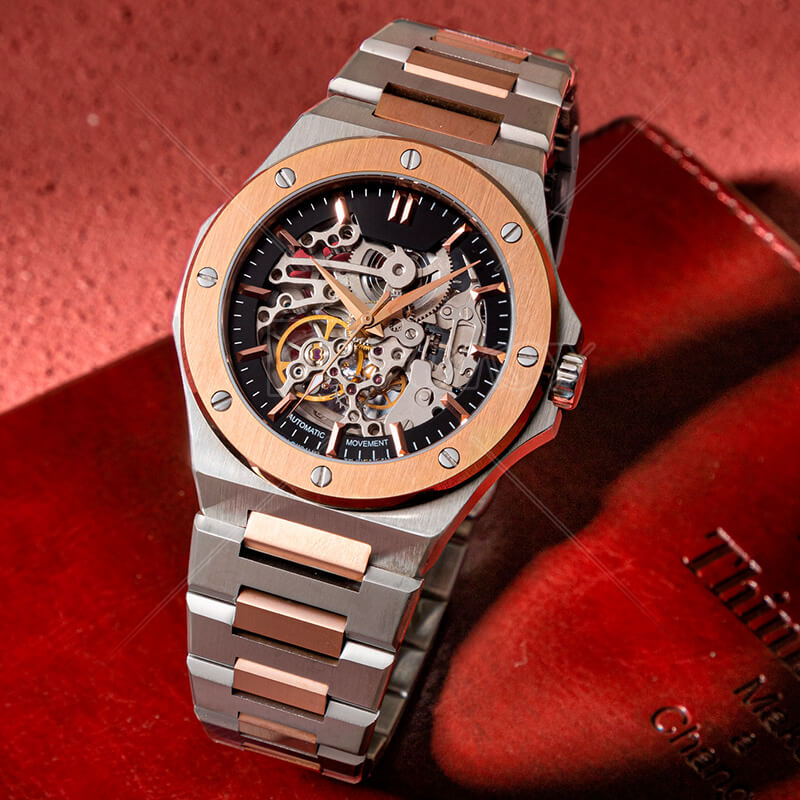 OEM/ODM Mechanical Movement Luxury Men's Brand Automatic Watch Manufacturer