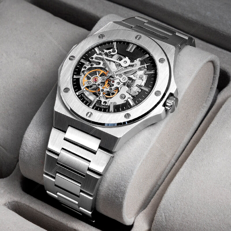 OEM/ODM Mechanical Movement Luxury Men's Brand Automatic Watch Manufacturer