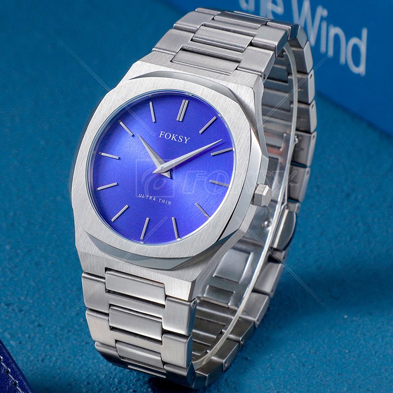 Quartz Watch with Stainless Steel Strap Wholesale Watch Manufacturers Custom Luxury Watches