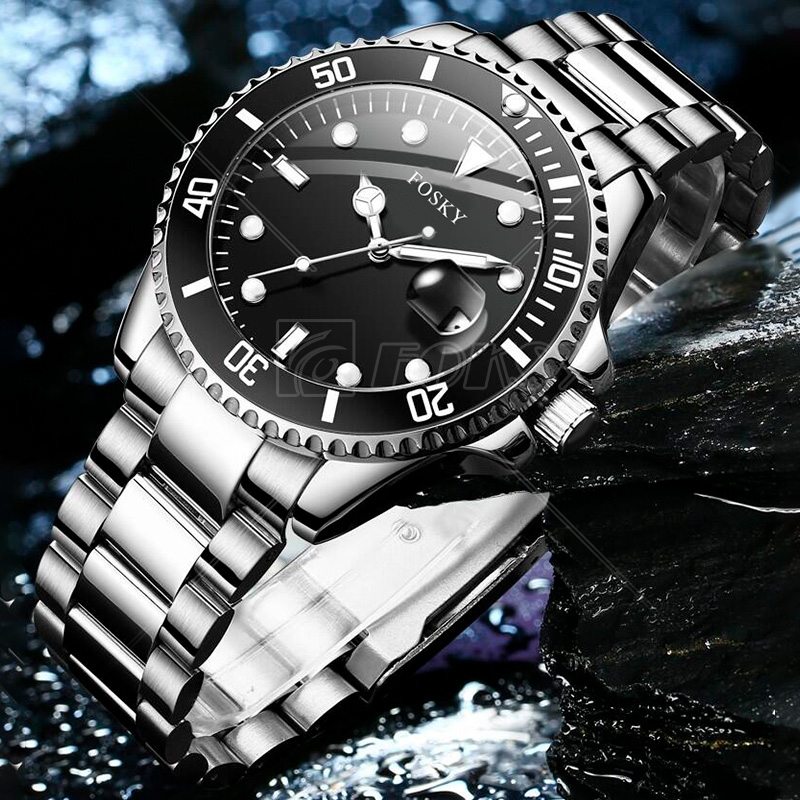 Vintage Custom Brand Mens Luxury Waterproof Wrist Quartz Watches Wholesale Wristwatch for Men