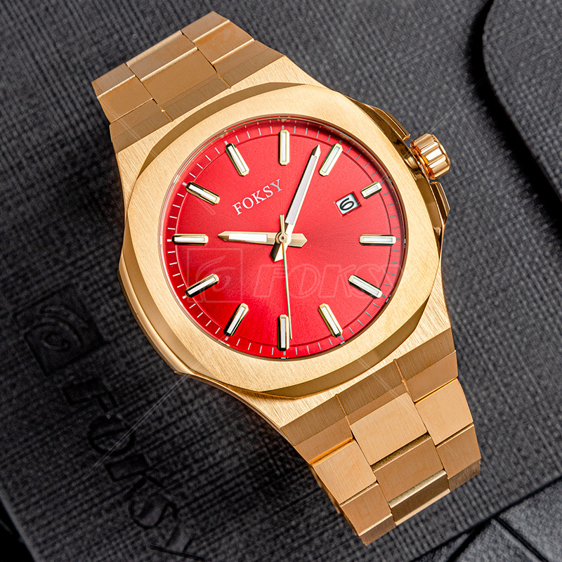 High Quality Small MOQ Brand Your Own Logo 316L Stainless Steel Custom Hand OEM Business Wrist Quartz Watch Men Luxury for Men