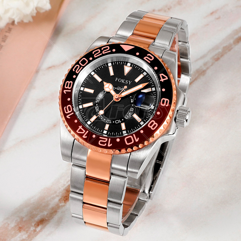 Stainless Steel Waterproof Custom Logo Brand High Quality Male Watches Private Label Men Wrist Luxury For Men