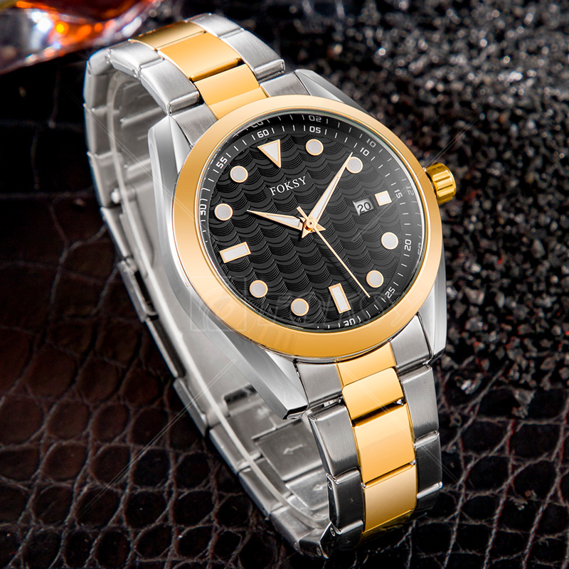 High Quality Classic OEM ODM Fashion Alloy Case Leather Strap Men Wrist Custom Logo Hand Quartz Watch