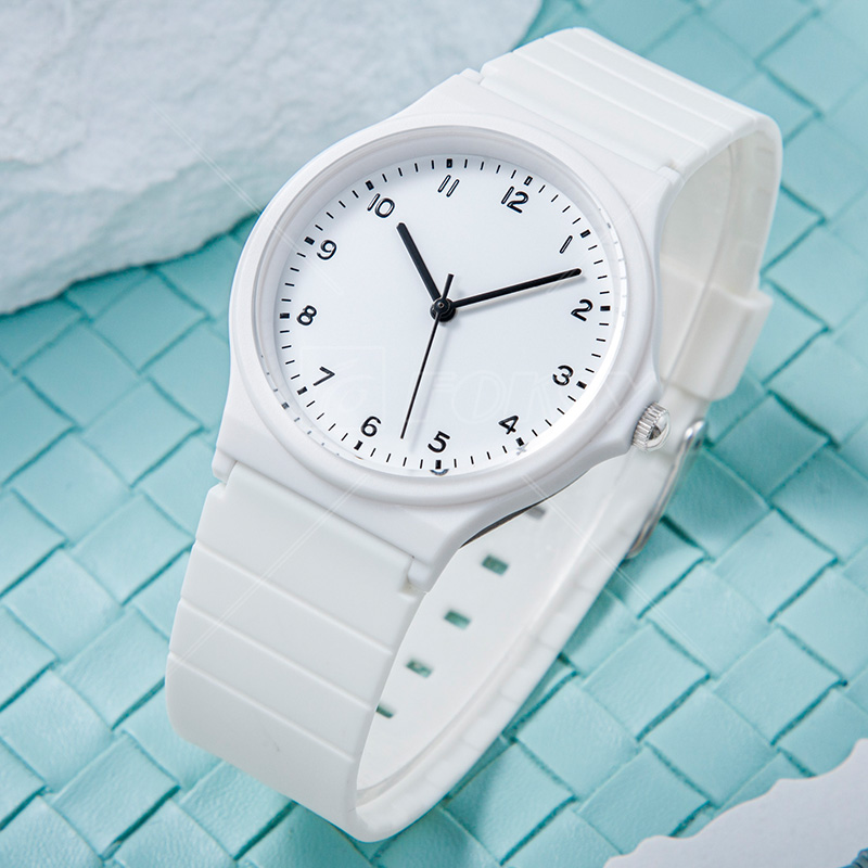 Hot Colors Women Clock Fashion Luminous Hands Plastic Case Wristwatches Quality Date Quartz Waterproof Watch