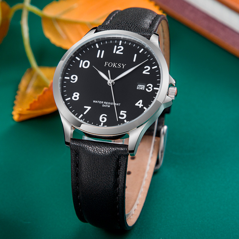 Date Casual WristWatch OEM LOGO Clock Luxury Men Women Watch Waterproof Couple Quartz Wristwatches