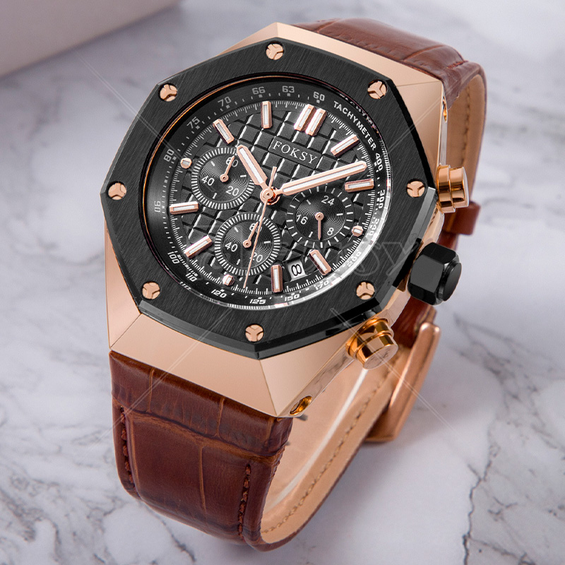 High Quality Custom Logo Alloy Wrist Luxury Vintage Design Luxury Quartz Watch for Men