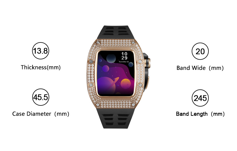 JAGUAR Orologio Uomo J959/2 – Smartwatch Ibrido, Cassa In Acciaio 316L Rosa, Cinturino In Pelle Nera, Quadrante Verde