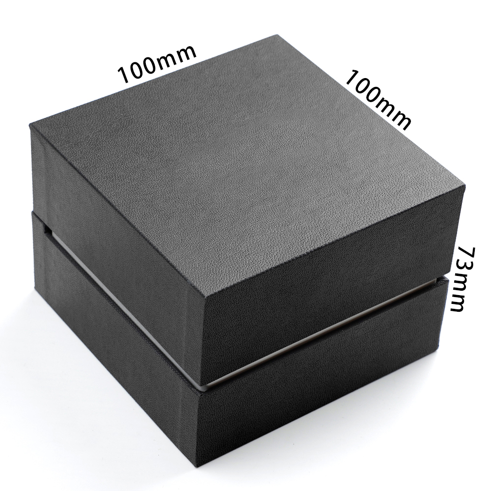 Black Custom Watch Box Packing