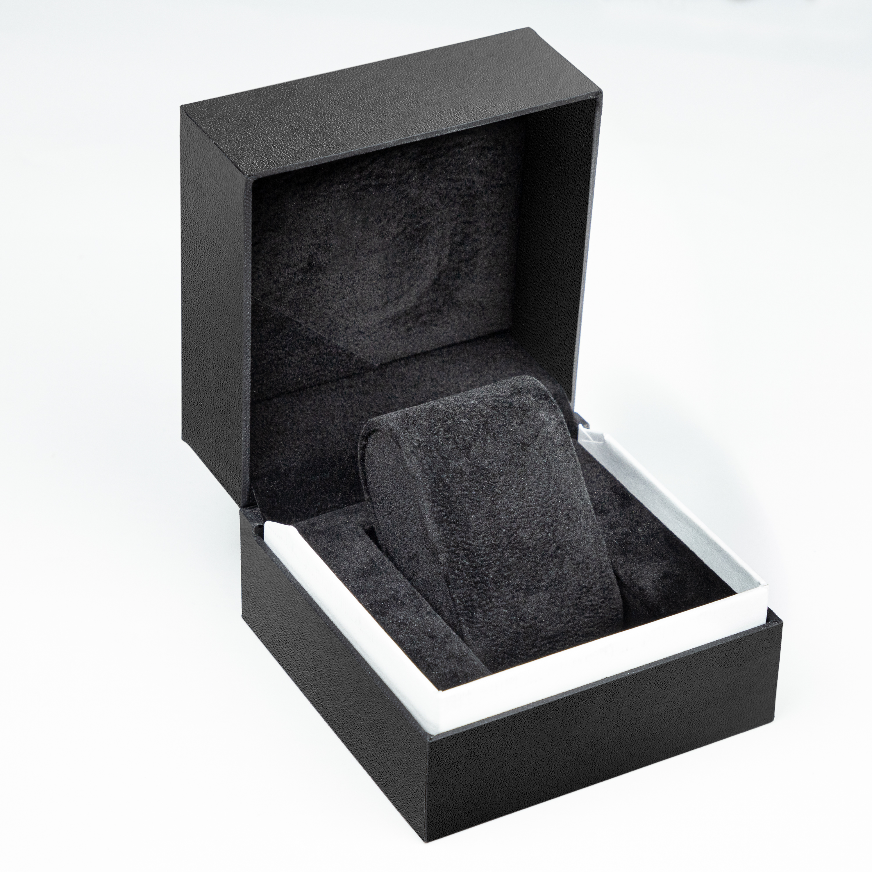 Black Custom Watch Box Packing