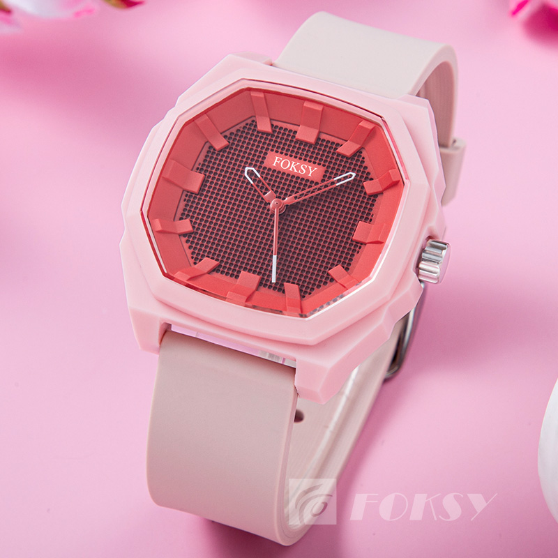 Custom WaterProof Luxury Brand Wristwatch Plastic Watch for Men Women