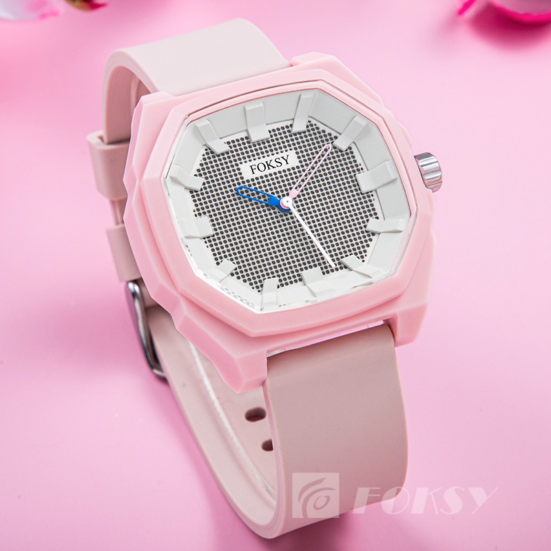 Custom WaterProof Luxury Brand Wristwatch Plastic Watch for Men Women