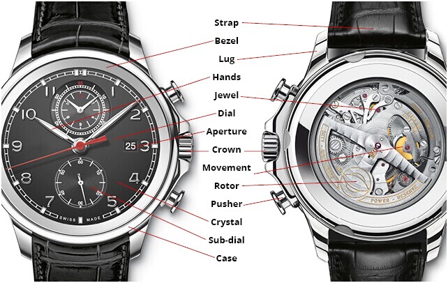 DIAGRAM OF WATCH