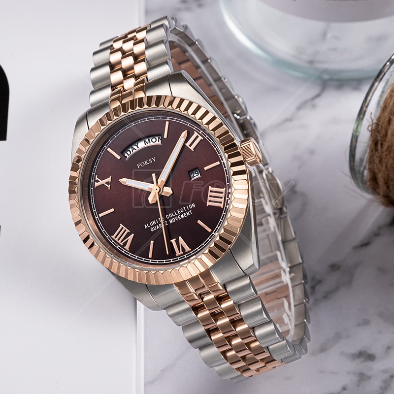 OEM Customize Customer Private Label Custom Logo Brand Waterproof Luxury Wrist Men Watch Manufacturer with Low MOQ