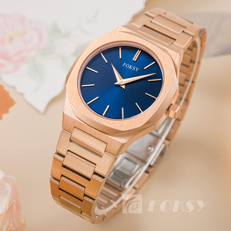 High Quality Stainless Steel Custom Logo Waterproof Minimalist Wrist Hand Lady OEM Fashion Men Quartz Luxury Watch for Women