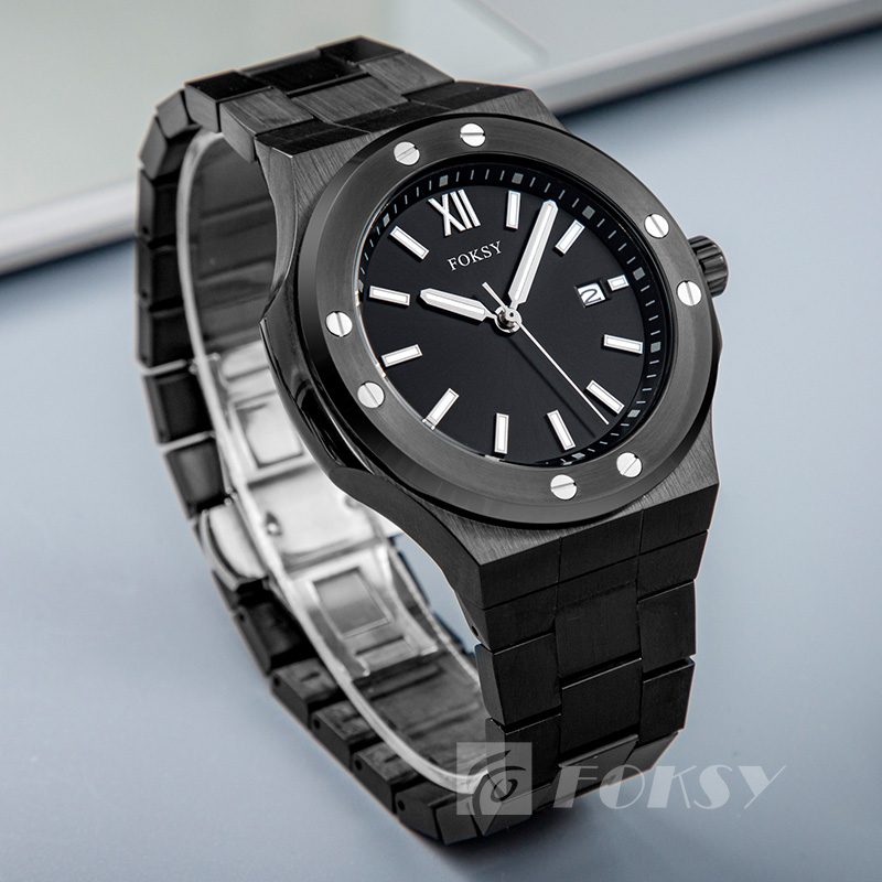 High Quality Private Label Custom Logo 316L Stainless Steel Hand OEM Business Wrist Quartz Watch Men Luxury for Men