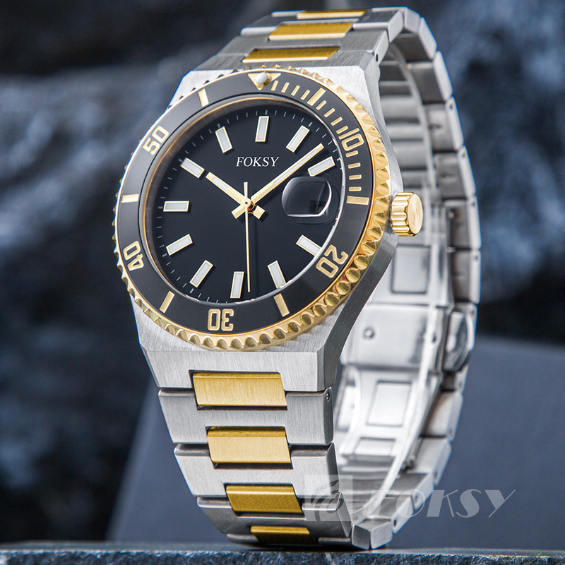 Oem High Quality Private Label Wristwatch Designer Wholesale Custom Logo Luxury Waterproof Stainless Steel Quartz Watch For Men