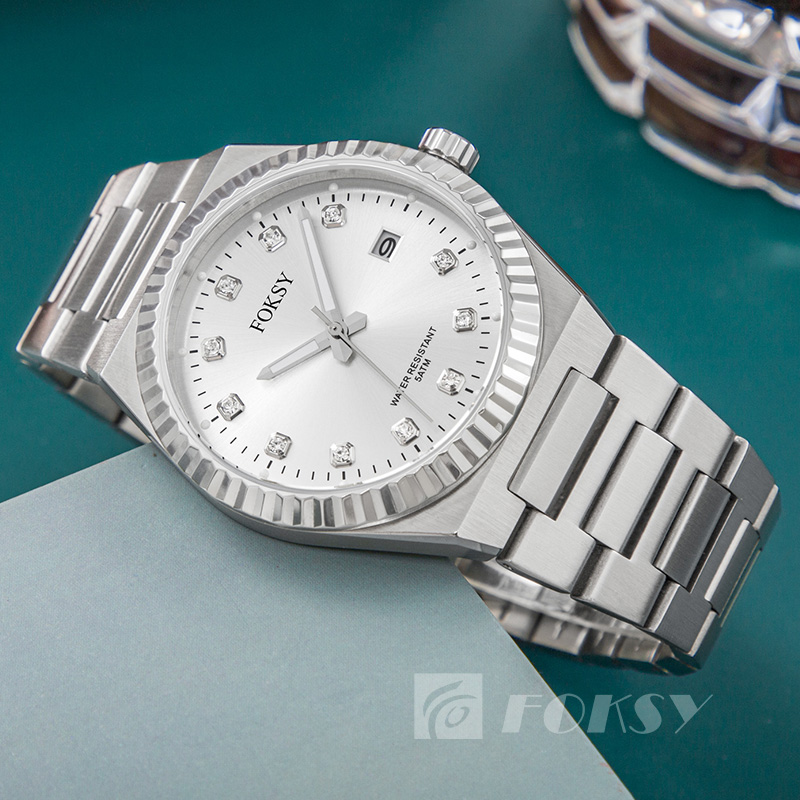 Custom Private Label High Quality Bling Hand Watch Wholesale With Logo Oem Luxury Diamond Men Quartz Wrist Watch For Men
