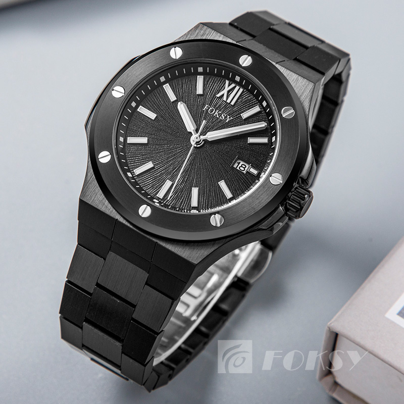 High Quality Low MOQ Custom Logo 316L Stainless Steel Private Label Hand OEM Business Wrist Quartz Watch Men Luxury for Men