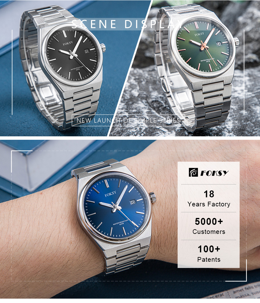 classic quartz watch
