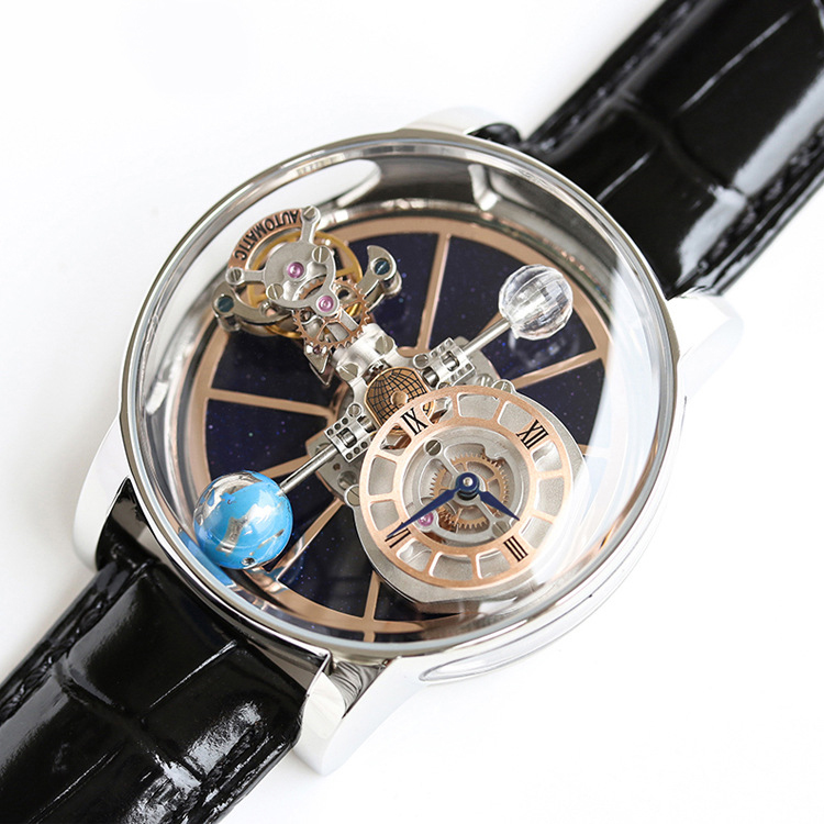 Men's Fashion Quartz Watch Men Waterproof Leather Band Wristwatches Male Watch
