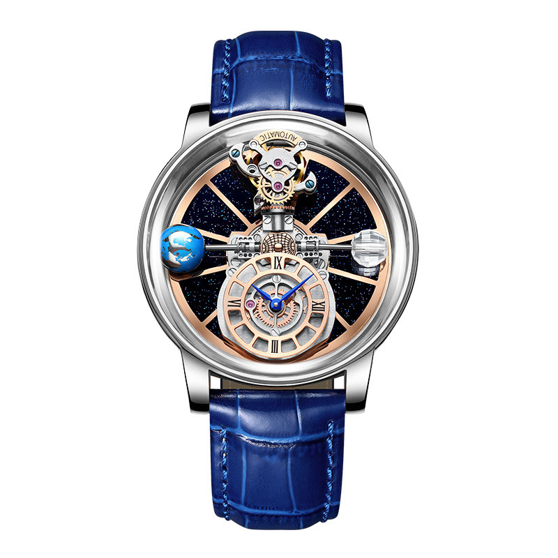 Men's Fashion Quartz Watch Men Waterproof Leather Band Wristwatches Male Watch