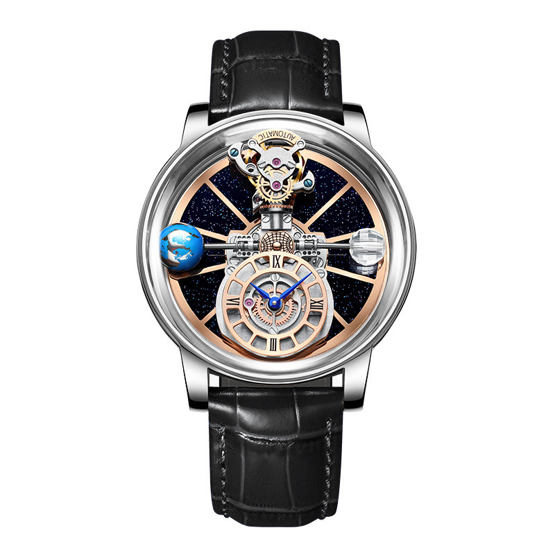 Men's Fashion Quartz Watch Men Waterproof Leather Band Wristwatches Male Watch