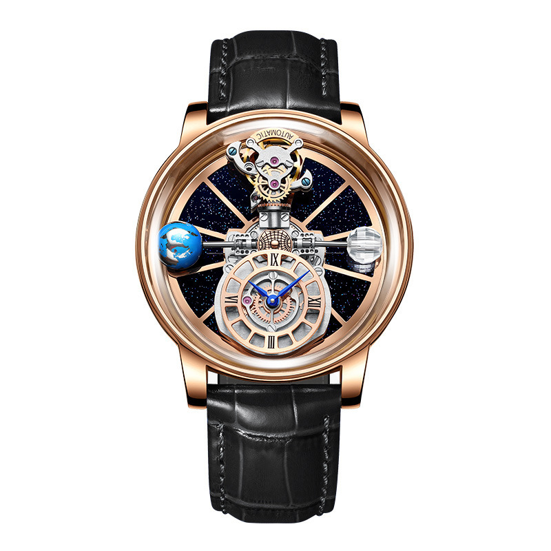 Men's Fashion Quartz Watch Men Waterproof Leather Band Wristwatches Male Watch