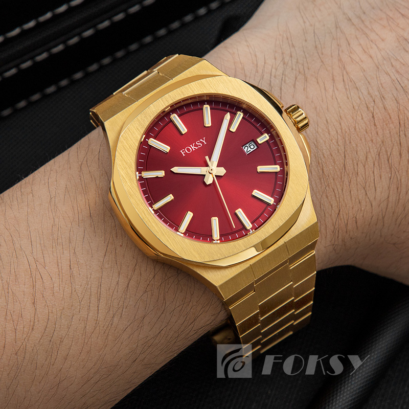 Custom Montre Automatique OEM Waterproof Stainless Steel Mechanical Watches Automatic Wristwatch