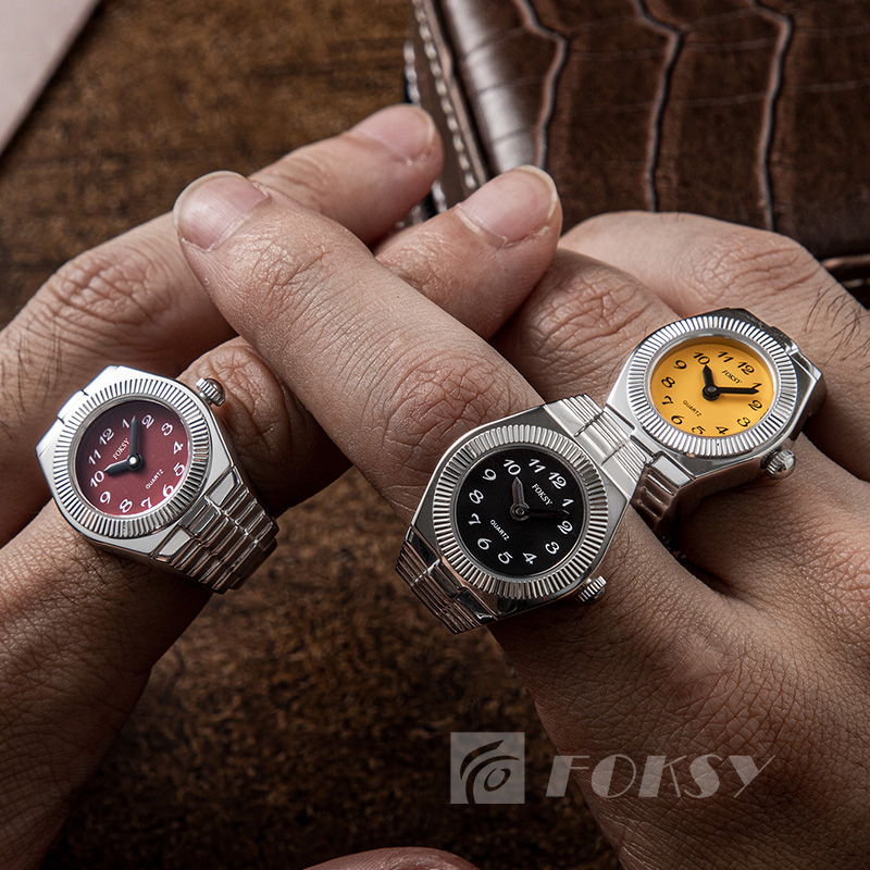 finger ring watch