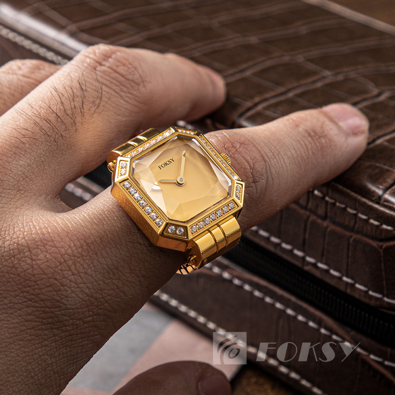 finger ring watch