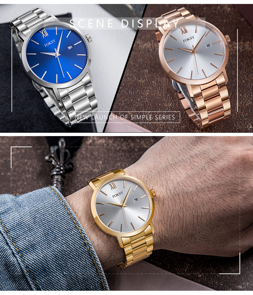 classic quartz watch