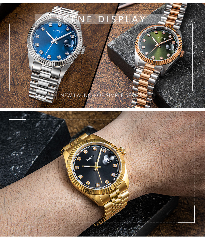 classic quartz watch
