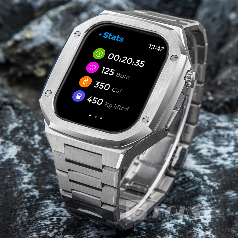 Smartwatch Original Protective Case Stainless Steel Band for Apple Smart Iwatch Series10