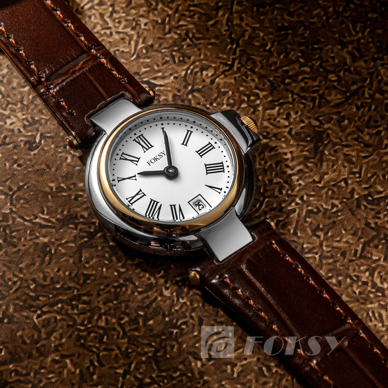 Wholesale Cheap Vintage Wrist Watch Brand New Fashion Female Leather Quartz Watches Welcome Custom Logo